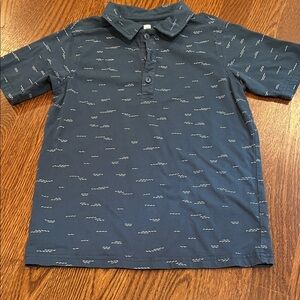 Tea Navy Short Sleeve Polo Shirt